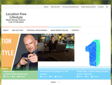 Tablet Screenshot of locationfreelifestyle.com